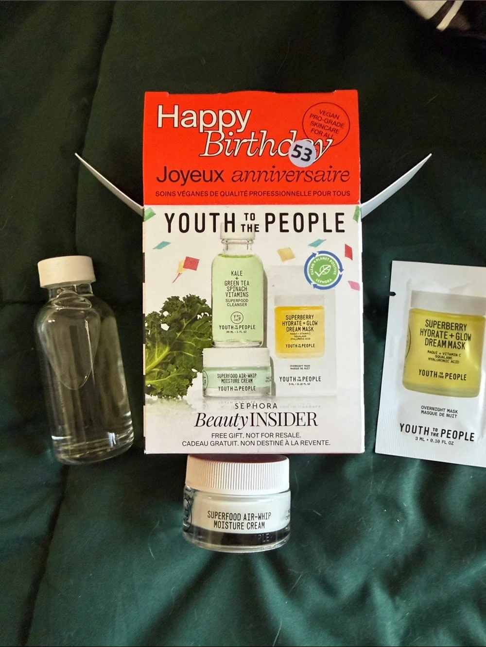 Youth To The People Green Superfood Moisture Set - Hydrate & Glow